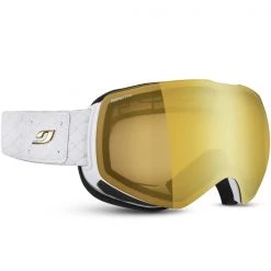 Masques De Ski JULBO SHADOW BLANC RV P2-4 FLASH OR 23 Blanc / Jaune -Ekosport Soldes 9 77930 shadow blanc rv p2 4 flash or j76631100 03