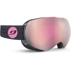 Masques De Ski JULBO MOONLIGHT NOIR/ROSE CAT3 FLASH ARGENT 23 Noir / Rose