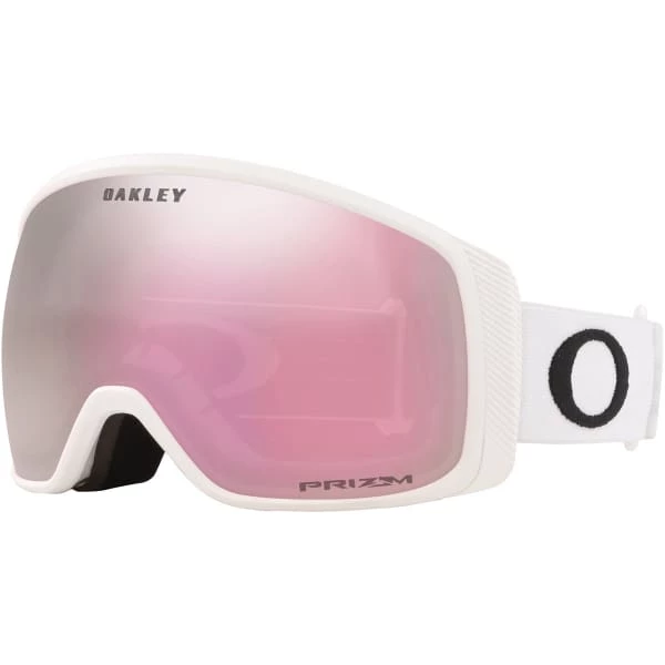OAKLEY FLIGHT TRACKER XM MATTE WHT W PRIZM HI PINK GBL 22 Masques De Ski OAKLEY FLIGHT TRACKER XM MATTE WHT W PRIZM HI PINK GBL 22 Blanc / Rose -Ekosport Soldes 9 79327 oo7105 09 01