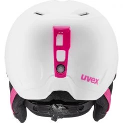 Casques Ski UVEX HEYYA PRO WHITE PI 23 Blanc / Noir / Rose -Ekosport Soldes 9 80043 heyya pro white pi 566253 70 04