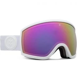 Masques De Ski ELECTRIC MINI EGG MATTE WHITE BROSE/PINK CHROME 21 Blanc / Rose