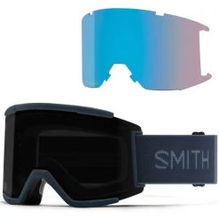 Masques De Ski SMITH SQUAD XL FRENCH NAVY CPS BLK 23 Bleu