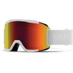 Masques De Ski SMITH FORUM WHITE VAPOR RED SLX M 23 Blanc