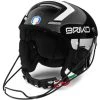 Casques Ski BRIKO SLALOM - FISI SHINY BLACK WHITE 21 Noir / Blanc