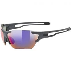Lunettes De Soleil Sport UVEX SPORTSTYLE 803 CV DK GREY G 21 Violet / Gris