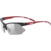 Lunettes De Soleil Sport UVEX SPORTSTYLE 802 VARIO BLACK RED 21 Noir / Rouge