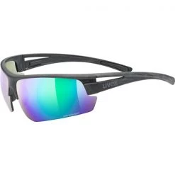 Lunettes De Soleil Sport UVEX SPORTSTYLE OCEAN P BLACK MIR 21 Gris / Violet / Vert