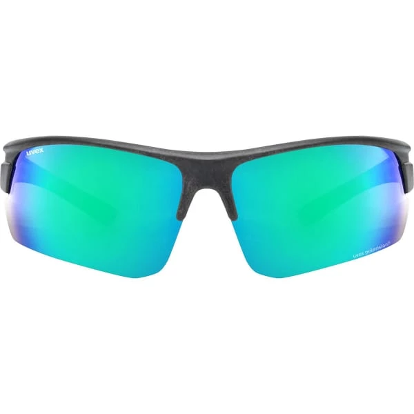 UVEX SPORTSTYLE OCEAN P BLACK MIR 21 Lunettes De Soleil Sport UVEX SPORTSTYLE OCEAN P BLACK MIR 21 Gris / Violet / Vert -Ekosport Soldes 9 82159 sportstyle ocean p black mir 532089 2270 02