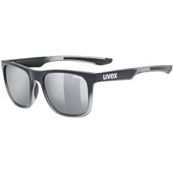 Lunettes De Soleil Lifestyle UVEX LGL 42 BLK TRSP 23 Gris