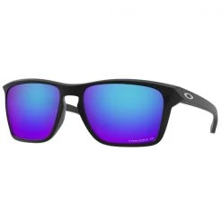Lunettes De Soleil Lifestyle OAKLEY SYLAS MATTE BLACK PRIZM SAPPHR IRIDIUM POLARIZED 22 Noir / Bleu