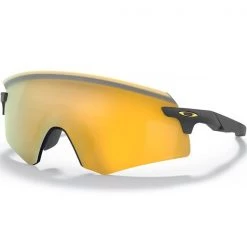 Lunettes De Soleil Sport OAKLEY ENCODER MATTE BLACK PRIZM ROAD 22 Noir / Jaune