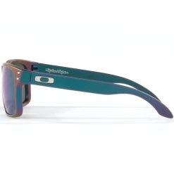Lunettes De Soleil Lifestyle OAKLEY HOLBROOK TLD GRNPURSHFT W/ PRIZM JADE 22 Vert / Violet -Ekosport Soldes 9 86203 oo9102 t455 03