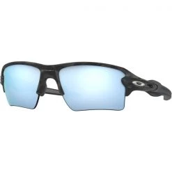 Lunettes De Soleil Sport OAKLEY FLAK 2.0 XL MATTE BLK CAMO W/ PRIZM DEEP H2O POL 22 Noir / Bleu
