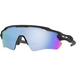 Lunettes De Soleil Sport OAKLEY RADAR EV PATH MATTE BLK CAMO W/ PRIZM DEEP H2O POL 22 Noir / Bleu