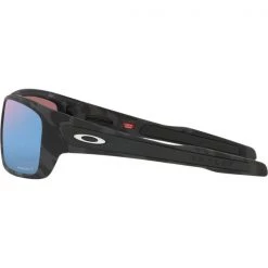 Lunettes De Soleil Sport OAKLEY TURBINE MATTE BLK CAMO W/ PRIZM DEEP H2O POL 22 Noir / Bleu -Ekosport Soldes 9 86209 oo9263 6463 03