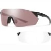 Lunettes De Soleil Sport SMITH REVERB MATTE BLACK IGNITOR 21 Noir / Rose