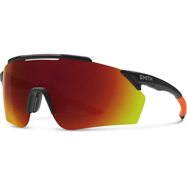 SMITH RUCKUS MATT BLACK ORANGE RUBBER CHROMAPOP RED MIRROR 22 Lunettes De Soleil Sport SMITH RUCKUS MATT BLACK ORANGE RUBBER CHROMAPOP RED MIRROR 22 Rouge -Ekosport Soldes 9 86841 201522