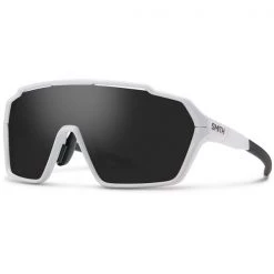 Lunettes De Soleil Sport SMITH SHIFT MAG MATTE WHITE CHROMAPOP BLACK 22 Blanc