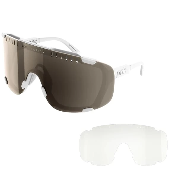 POC DEVOUR HYDROGEN WHITE 22 Lunettes De Soleil Sport POC DEVOUR HYDROGEN WHITE 22 Blanc -Ekosport Soldes 9 88403 devour hydrogen white ma1001 1001 01