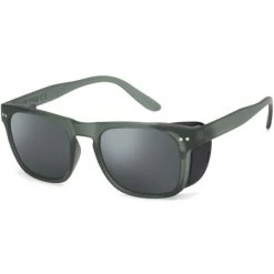 Lunettes De Soleil Sport IZIPIZI ZENITH L POLARIZED SAGE GREEN CRYSTAL CAT 3 22 Vert