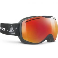 Masques De Ski JULBO ISON XCL BLACK/RED GLARE CONTROL FLASH RED 23 Noir / Rouge