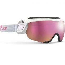 Visières Ski De Fond JULBO SNIPER EVO M SPECTRON 3 WHITE / GREY 23 Blanc / Rose