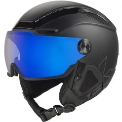 Casques Ski BOLLE V-LINE BLACK MATTE PHOTOCHROMIC BLUE CAT 1 TO 3 23 Noir