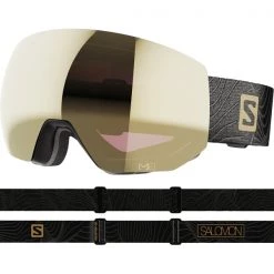 Masques De Ski SALOMON RADIUM PRO SIGMA BK MONTANA/BG 23 Noir / Gris