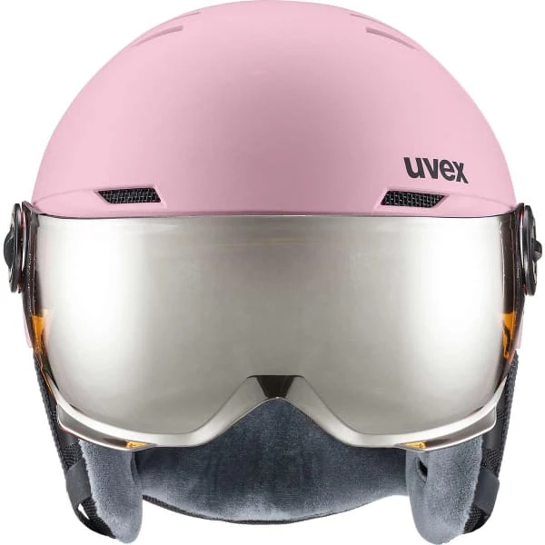 UVEX ROCKET JR VISOR PINK CONFETTI MAT 23 Casques Ski UVEX ROCKET JR VISOR PINK CONFETTI MAT 23 Rose -Ekosport Soldes 9 93785 rocket jr visor pink confetti mat 566263 50 02