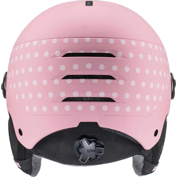 UVEX ROCKET JR VISOR PINK CONFETTI MAT 23 Casques Ski UVEX ROCKET JR VISOR PINK CONFETTI MAT 23 Rose -Ekosport Soldes 9 93785 rocket jr visor pink confetti mat 566263 50 04
