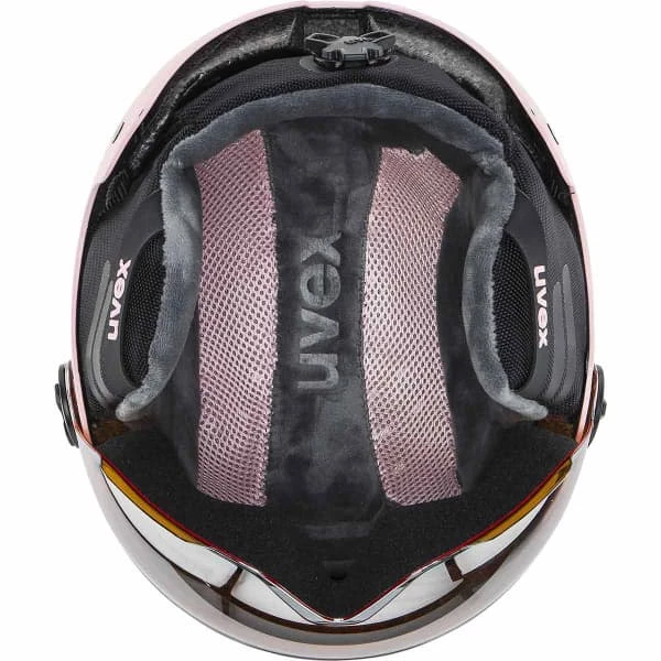 UVEX ROCKET JR VISOR PINK CONFETTI MAT 23 Casques Ski UVEX ROCKET JR VISOR PINK CONFETTI MAT 23 Rose -Ekosport Soldes 9 93785 rocket jr visor pink confetti mat 566263 50 06