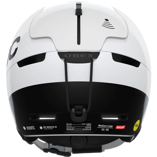 POC OBEX BC MIPS HYDROGEN WHITE 23 Casques Ski POC OBEX BC MIPS HYDROGEN WHITE 23 Blanc -Ekosport Soldes 9 94690 obex bc mips hydrogen white 10114 1001 04