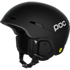 Casques Ski POC OBEX MIPS COMMUNICATION URANIUM BLACK MATT 23 Noir