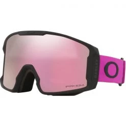 Masques De Ski OAKLEY LINE MINER M ULTRA PURPLE PRIZM HIPK 23 Rose / Noir