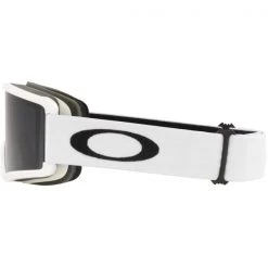 Masques De Ski OAKLEY TARGET LINE S MATTE WHITE DARK GREY 23 Blanc / Noir -Ekosport Soldes 9 96582 target line s matte white dark grey oo7122 05 03