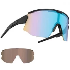 Lunettes De Soleil Sport BLIZ BREEZE NANO OPTICS NORDIC LI BLACK 22 Noir / Bleu / Orange