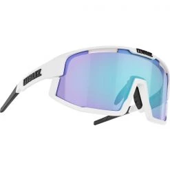 Lunettes De Soleil Sport BLIZ VISION WHITE SMOKE W BLUE MULTI 22 Blanc / Bleu