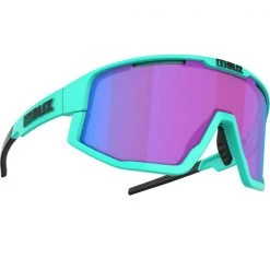 Lunettes De Soleil Sport BLIZ FUSION NANO OPTICS NORDIC LI MATT TURQUOISE 22 Vert / Violet