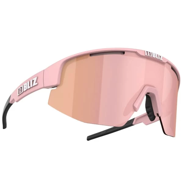 BLIZ MATRIX SMALL MATT POWDER PINK 22 Lunettes De Soleil Sport BLIZ MATRIX SMALL MATT POWDER PINK 22 Rose -Ekosport Soldes 9 97695 matrix small matt powder pink z52107 49 01