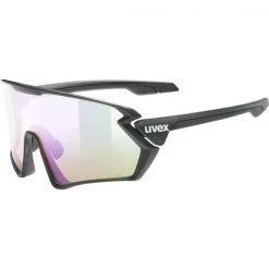 Lunettes De Soleil Sport UVEX SPORTSTYLE 231 V GREY BLACK MAT Noir