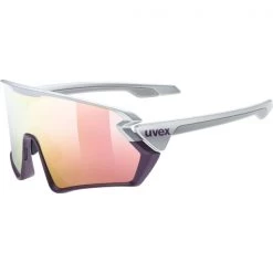 Lunettes De Soleil Sport UVEX SPORTSTYLE 231 SILVER PL 21 Violet / Gris
