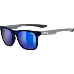Lunettes De Soleil Lifestyle UVEX LGL 42 BLUE GR 23 Noir / Gris / Bleu
