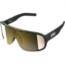 Lunettes De Soleil Sport POC ASPIRE URANIUM BLACK VIOLET GOLD MIRROR 22 Noir