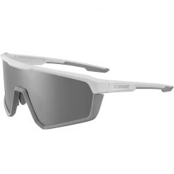 Lunettes De Soleil Sport CEBE ASPHALT WHITE GREY MATTE-ZONE GREY SILVER 22 Blanc / Gris