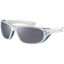 Lunettes De Soleil Sport CEBE JORASSES L WHITE BLUE MATTE-ZONE BROWN SILVER AF 22 Blanc / Bleu