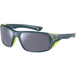 Lunettes De Soleil Sport CEBE JORASSES M GREY LIME MATTE-ZONE BROWN SILVER AF 22 Bleu / Vert