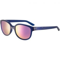 Lunettes De Soleil Lifestyle CEBE PHOENIX TRANSLUCENT NAVY MATTE-ZONE GREY PINK 22 Bleu / Rose