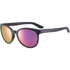 Lunettes De Soleil Lifestyle CEBE SUNRISE BLACK PINK MATTE-ZONE GREY PINK 22 Noir / Rose