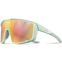 Lunettes De Soleil Sport JULBO FURY VERT/GRIS RV P13 ML RO OR 22 Vert / Jaune