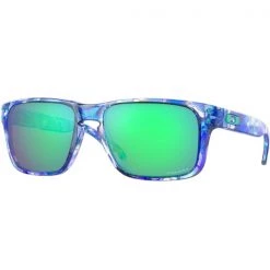 Lunettes De Soleil Lifestyle OAKLEY HOLBROOK XS SHIFT SPIN W/ PRIZM JADE 22 Bleu